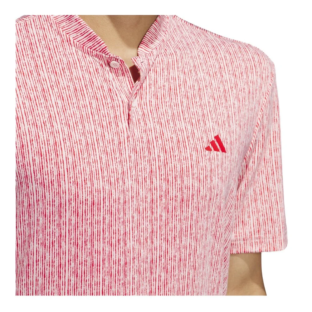 Adidas Ultimate365 Printed Sport Collar Golf Polo - Image 7