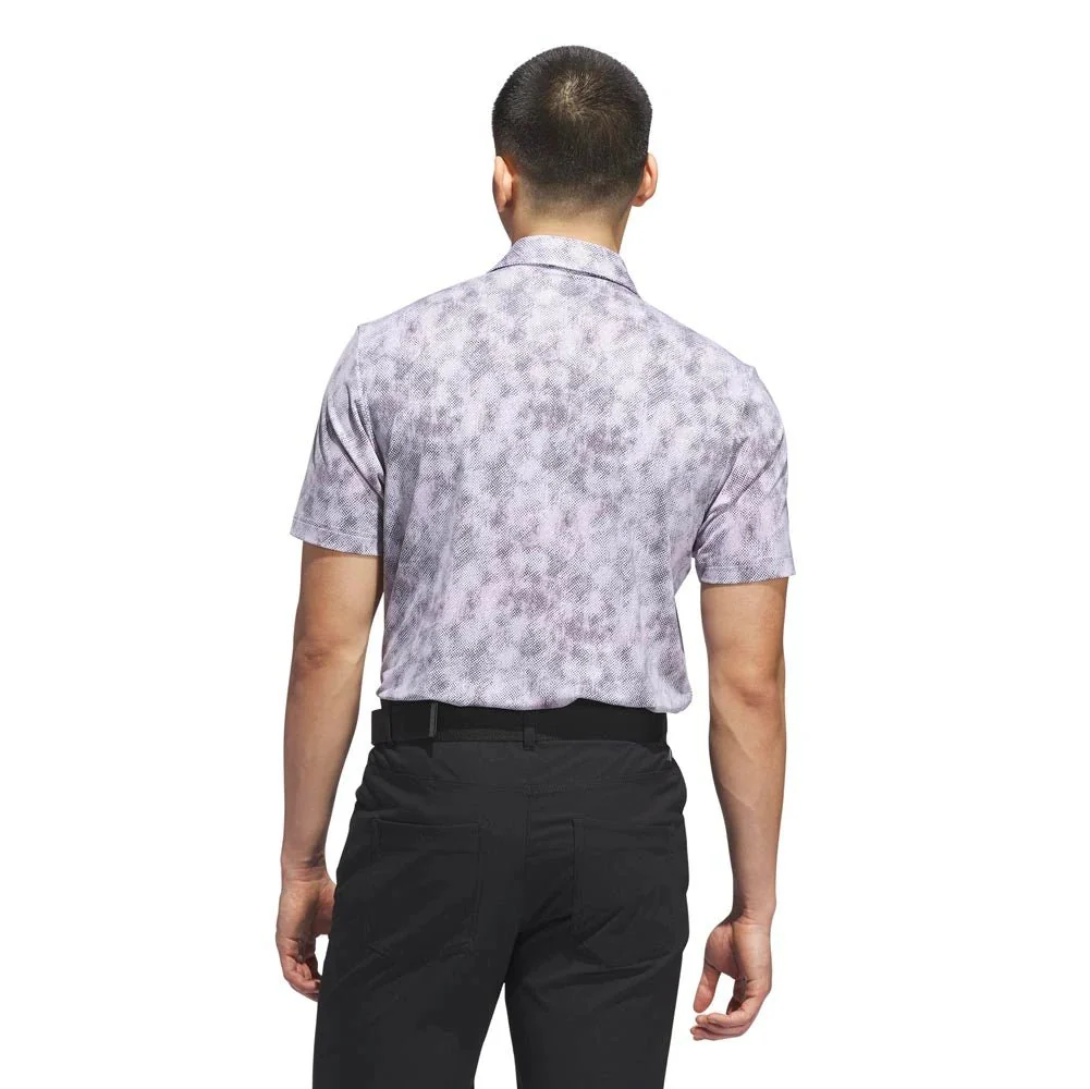 Adidas Ultimate365 Textured Print Golf Polo - Image 3