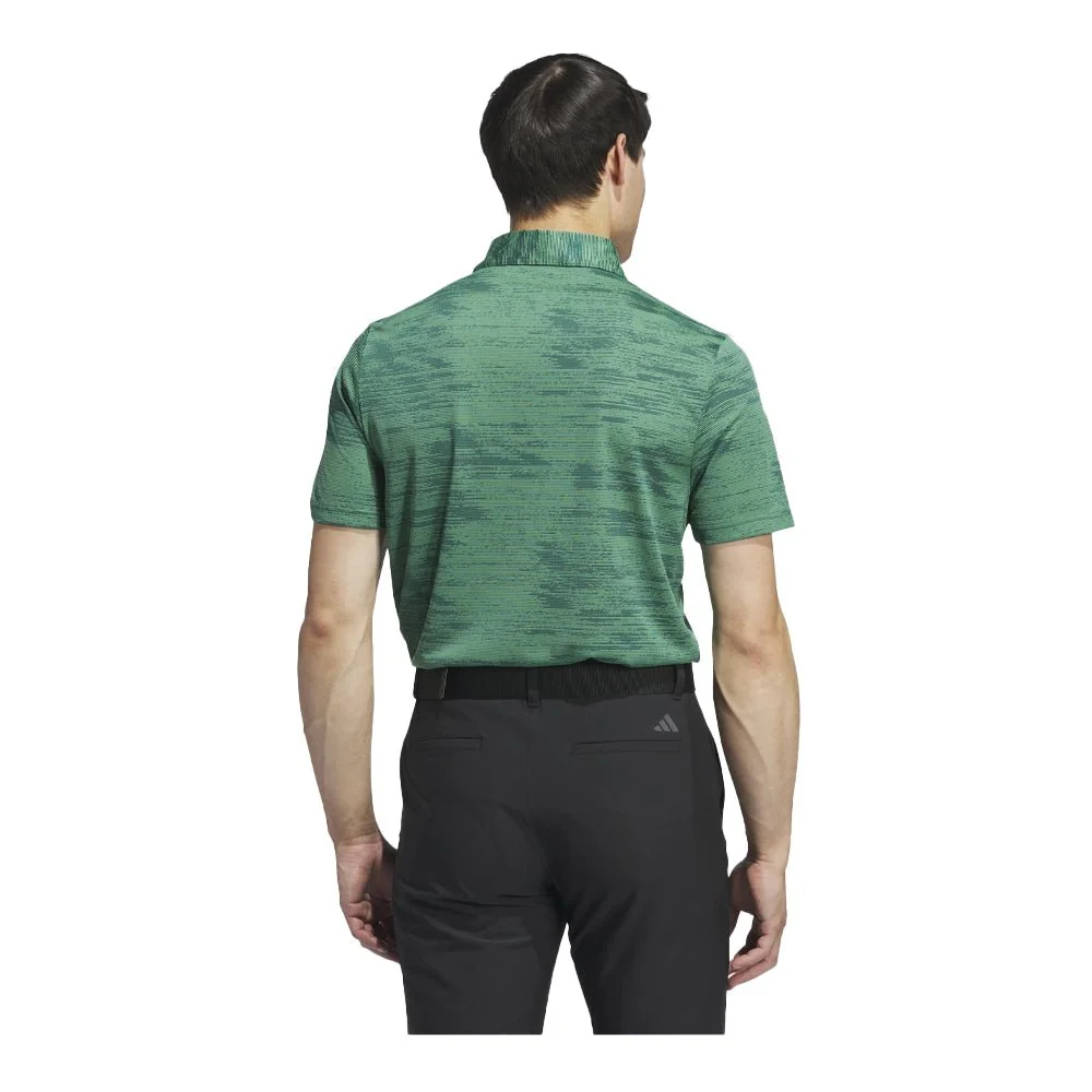 Adidas Ultimate365 Textured Stripe Golf Polo - Previous Season Style - Image 10