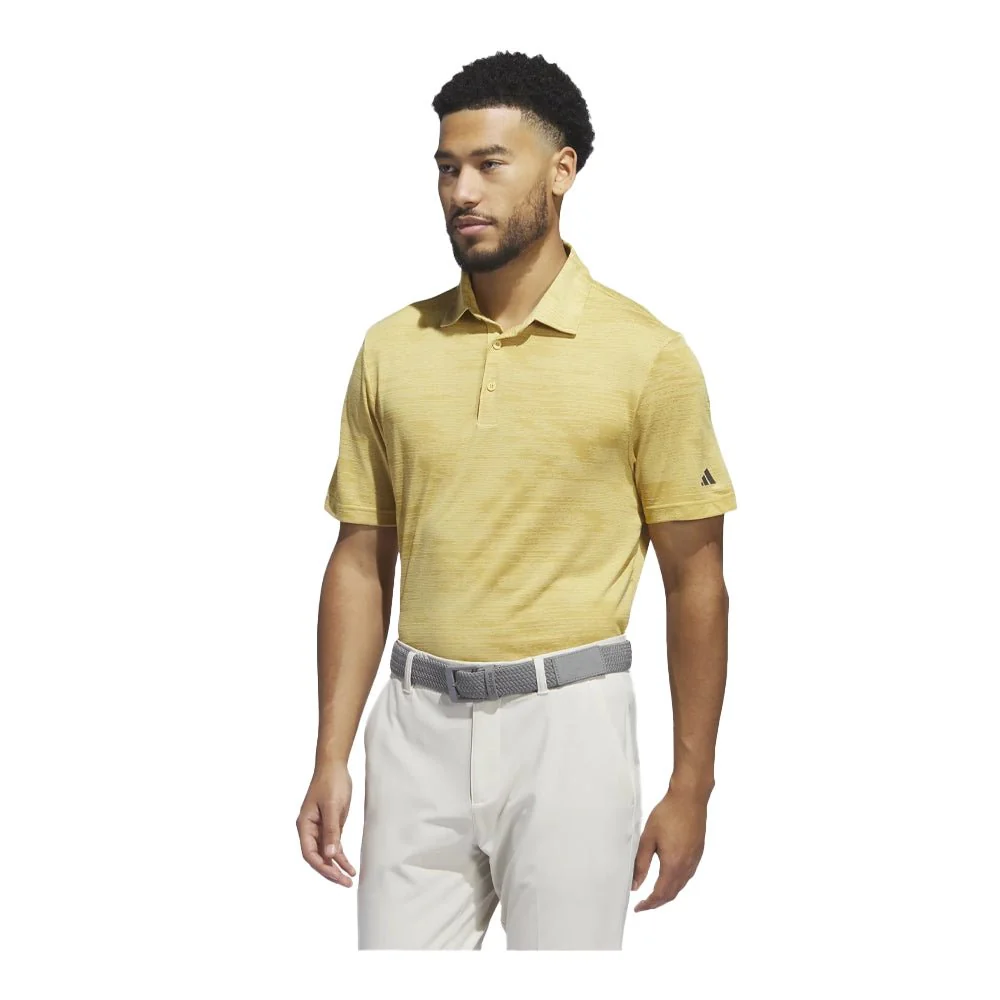 Adidas Ultimate365 Textured Stripe Golf Polo - Previous Season Style - Image 5