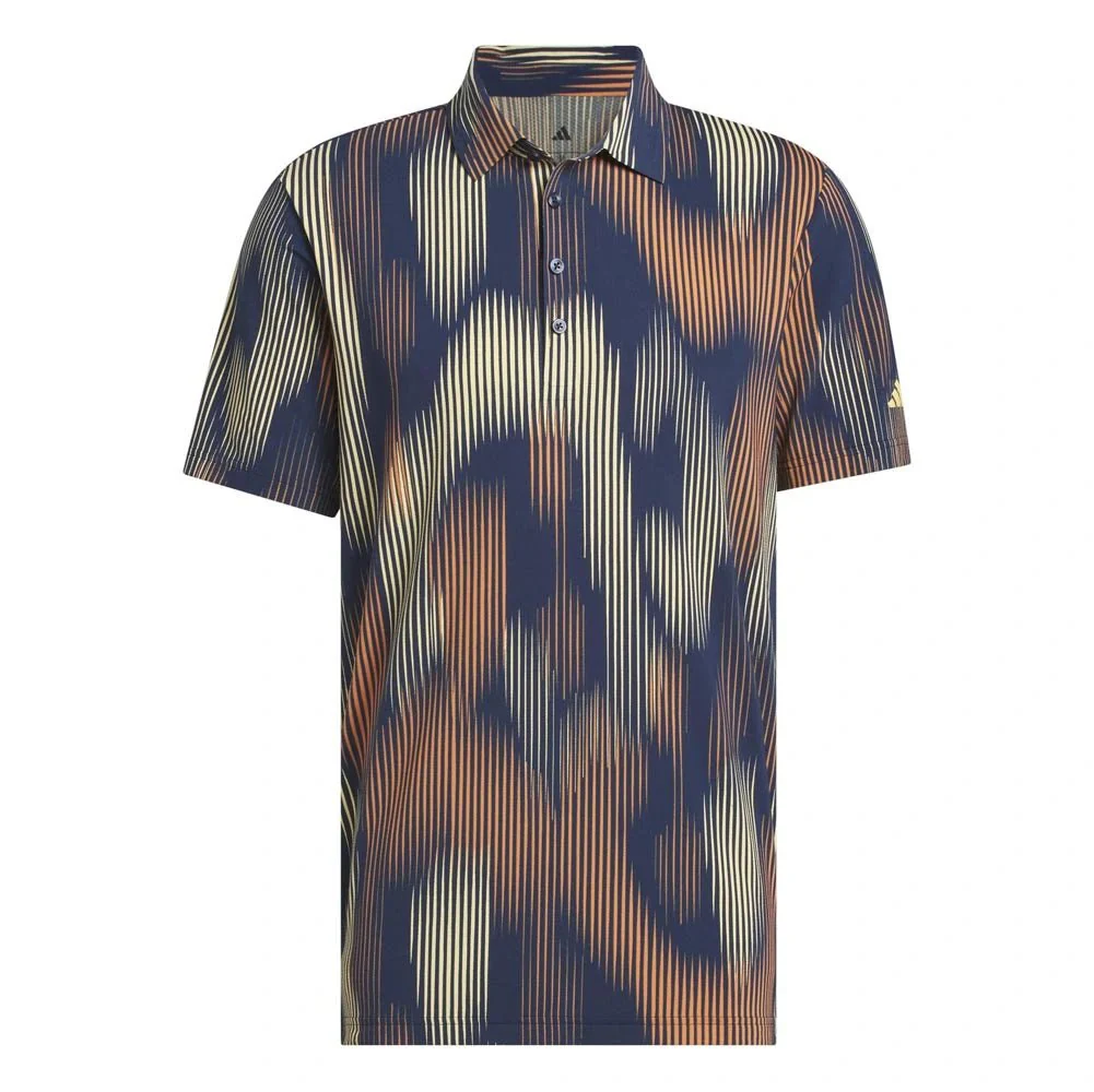 Adidas Ultimate365 Tour Cool Feel Print Golf Polo
