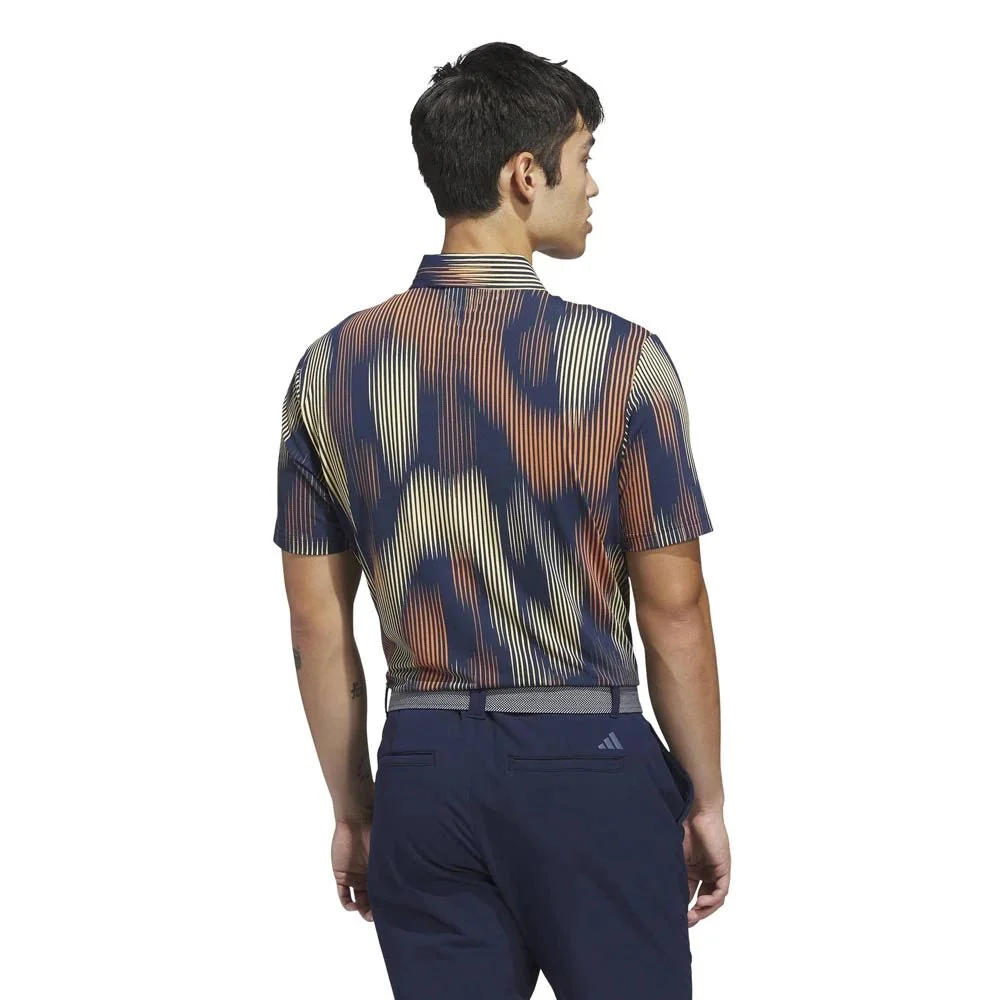 Adidas Ultimate365 Tour Cool Feel Print Golf Polo - Image 3