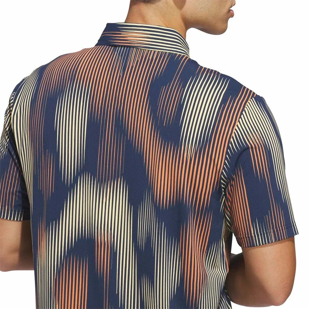 Adidas Ultimate365 Tour Cool Feel Print Golf Polo - Image 5