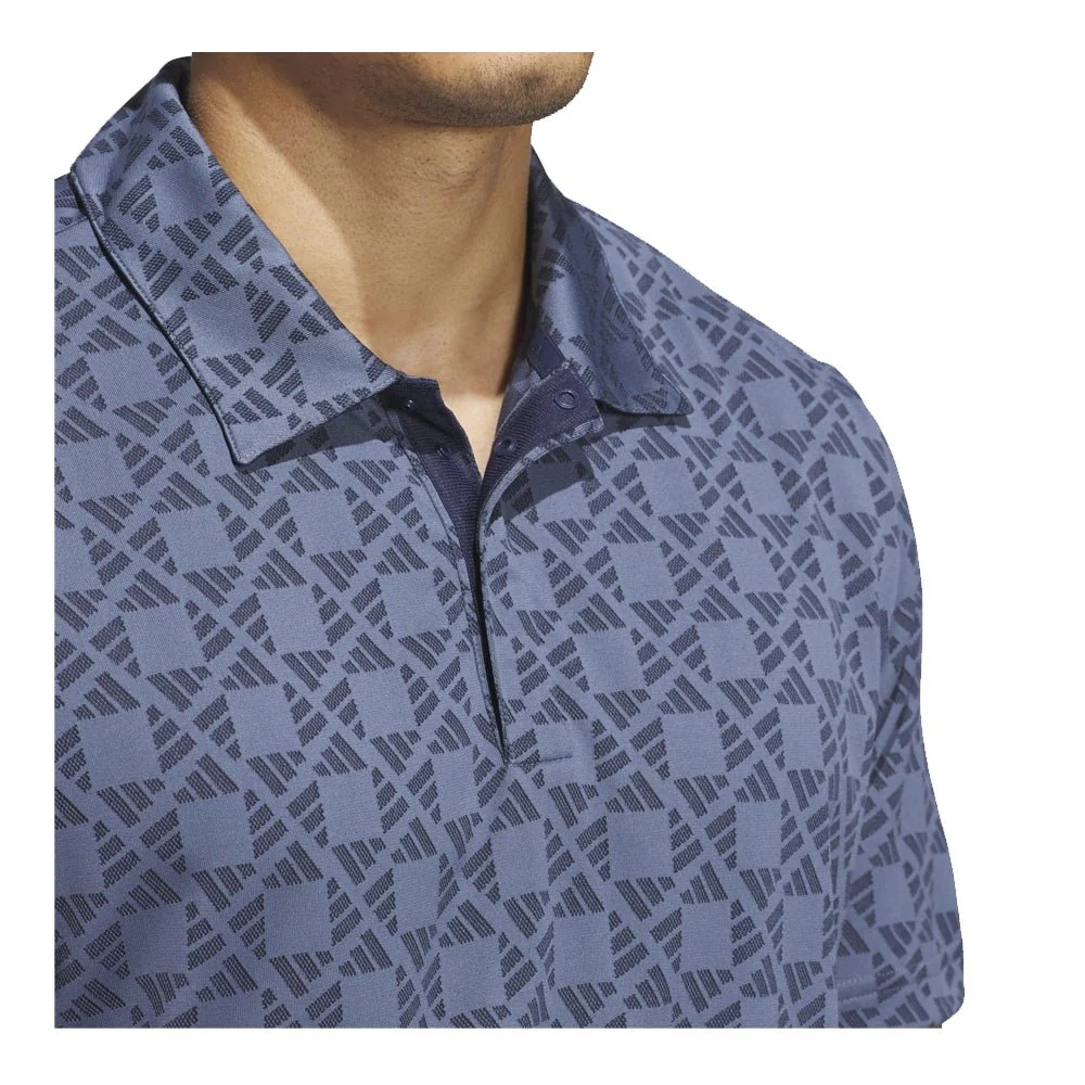 Adidas Ultimate365 Tour HEAT.RDY Jacquard Golf Polo - Image 3