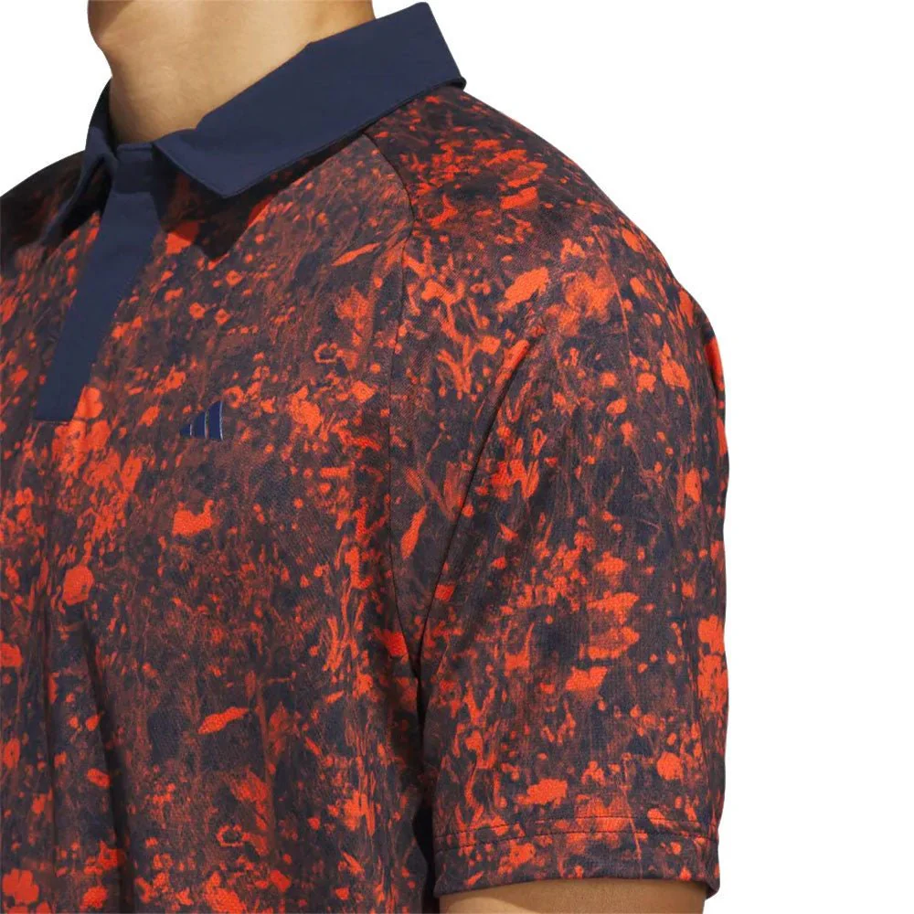 Adidas Ultimate365 Tour Mesh Print Polo - Image 9