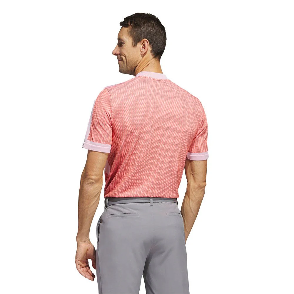 Adidas Ultimate365 Tour Textured Primeknit Polo - Image 3