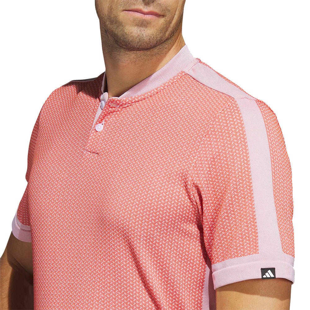 Adidas Ultimate365 Tour Textured Primeknit Polo - Image 4