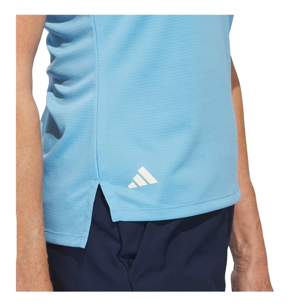 Adidas Women's Ultimate365 HEAT.RDY Textured Golf Polo - Image 12