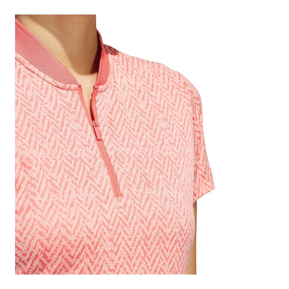 Adidas Women's Ultimate365 Jacquard Golf Polo - Image 11