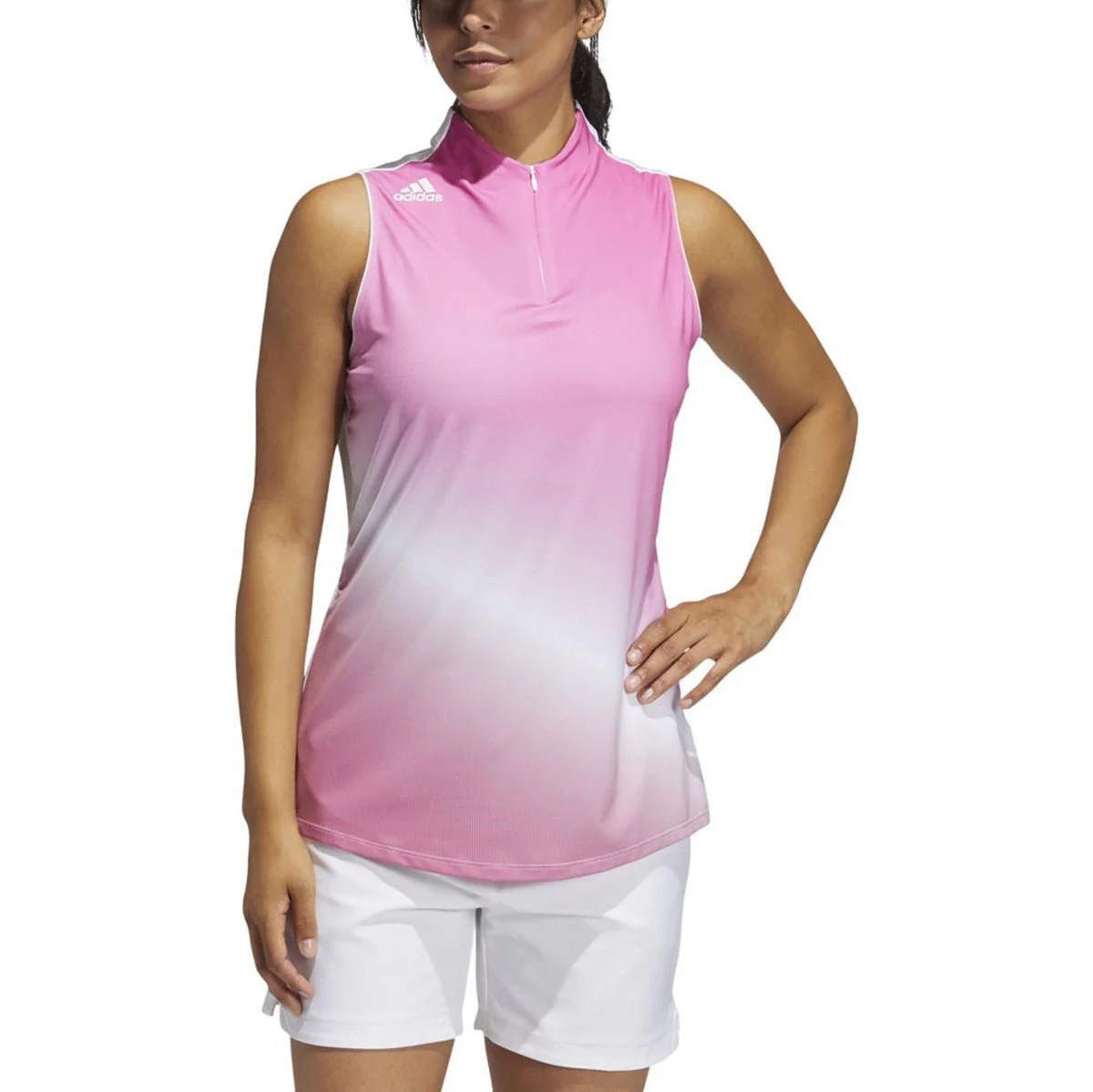 Adidas Women's AEROREADY Gradient Sleeveless Polo - Image 6