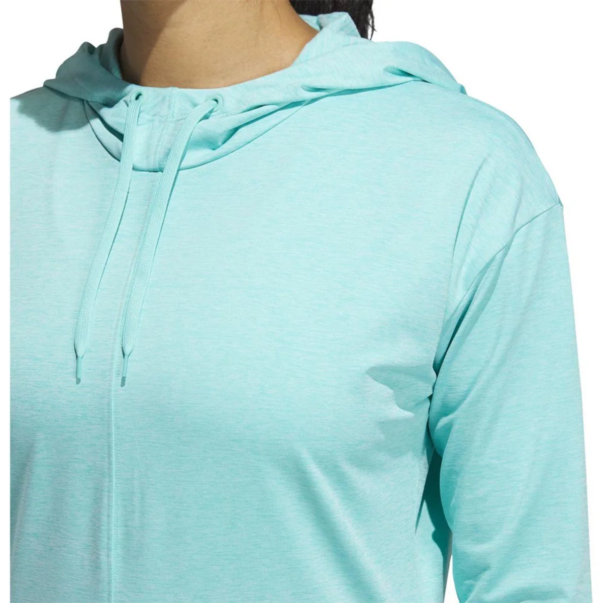 Adidas Women's Essentials Heathered Golf Hoodie - Image 11