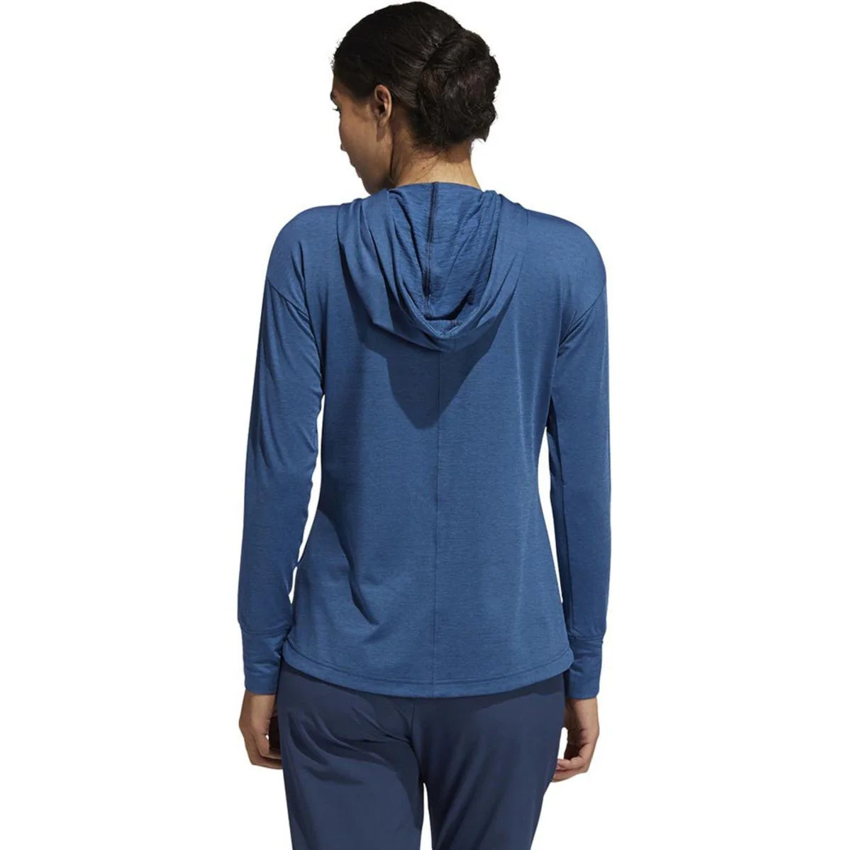 Adidas Women's Essentials Heathered Golf Hoodie - Image 3