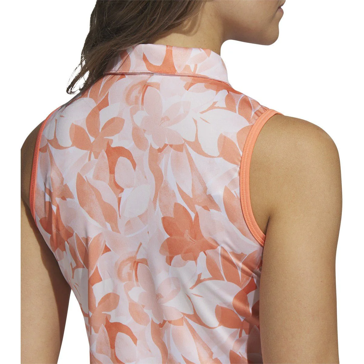 Adidas Women's Floral Sleeveless Polo - Image 6