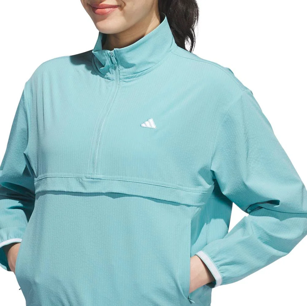 Adidas Women's Go-To Golf 1/4 Zip Jacket - Image 9