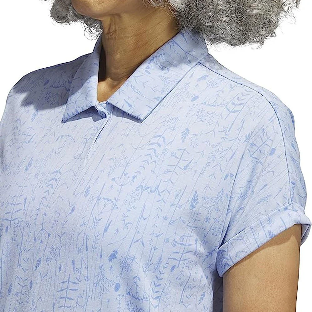 Adidas Women's Go-To Printed Polo - Image 5