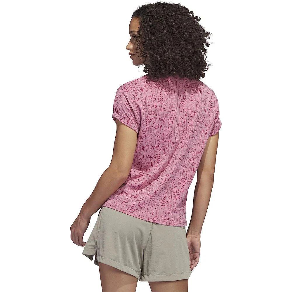 Adidas Women's Go-To Printed Polo - Image 8