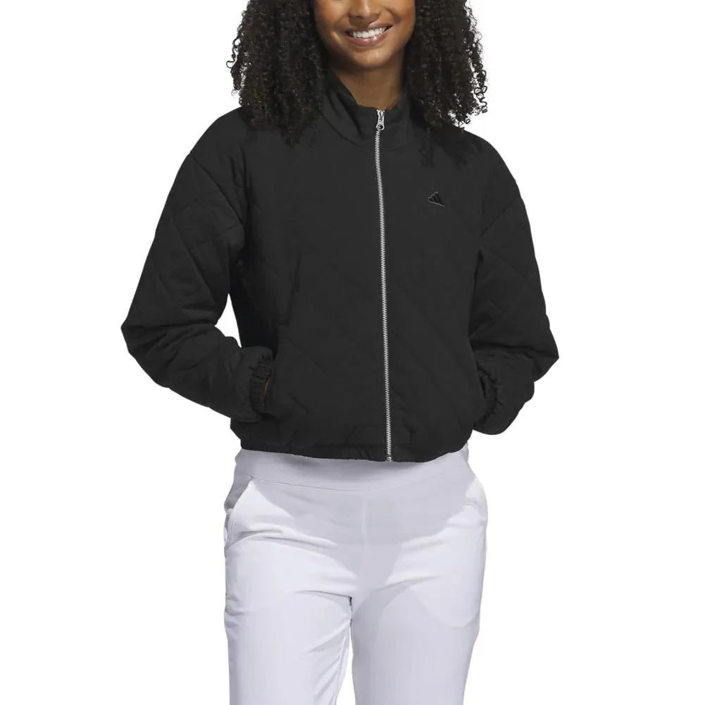 Adidas Women's Go-To Quilted Golf Jacket