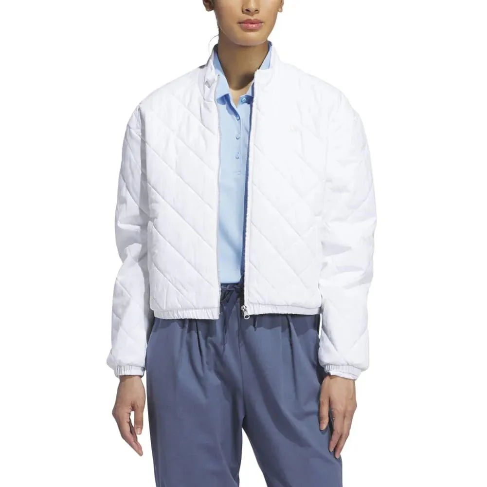 Adidas Women's Go-To Quilted Golf Jacket - Image 6