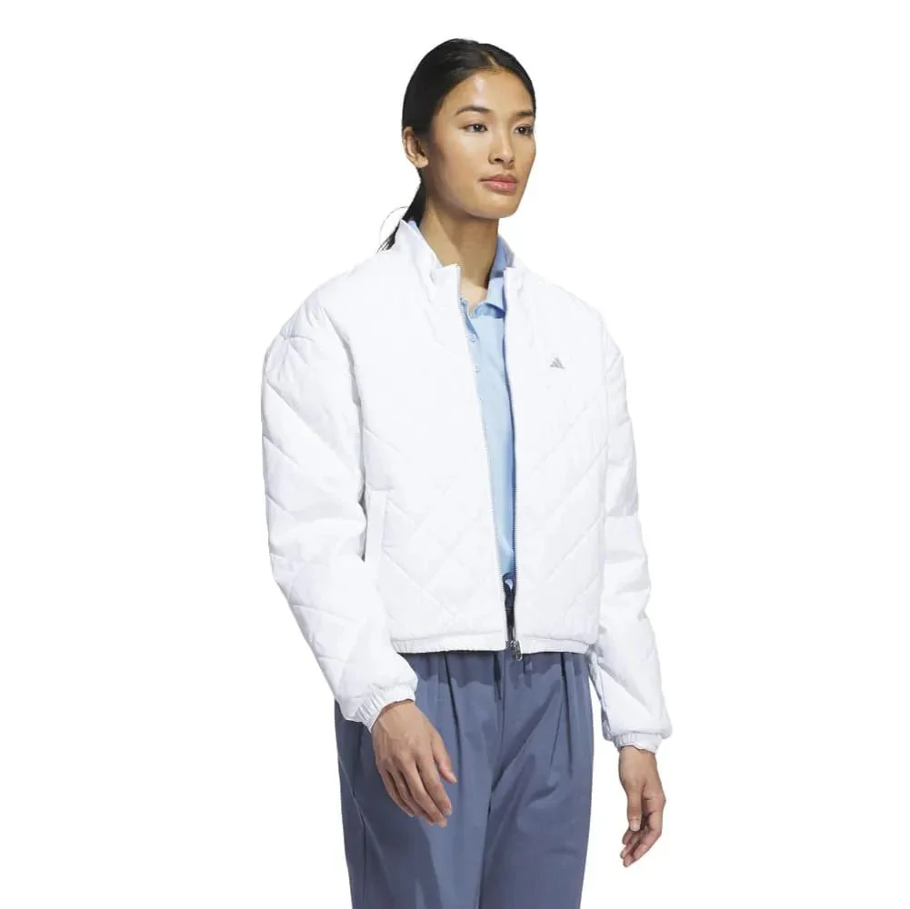 Adidas Women's Go-To Quilted Golf Jacket - Image 8