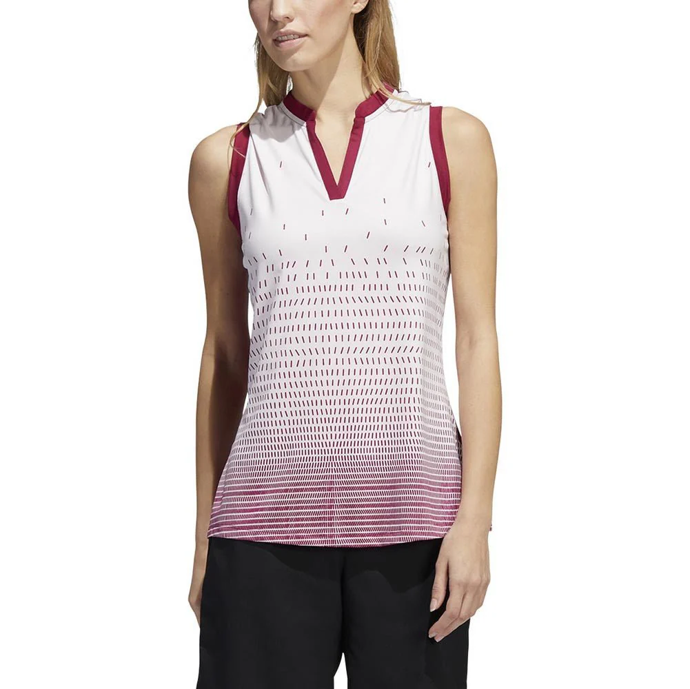 Adidas Women's Gradient Sleeveless Polo - Image 3