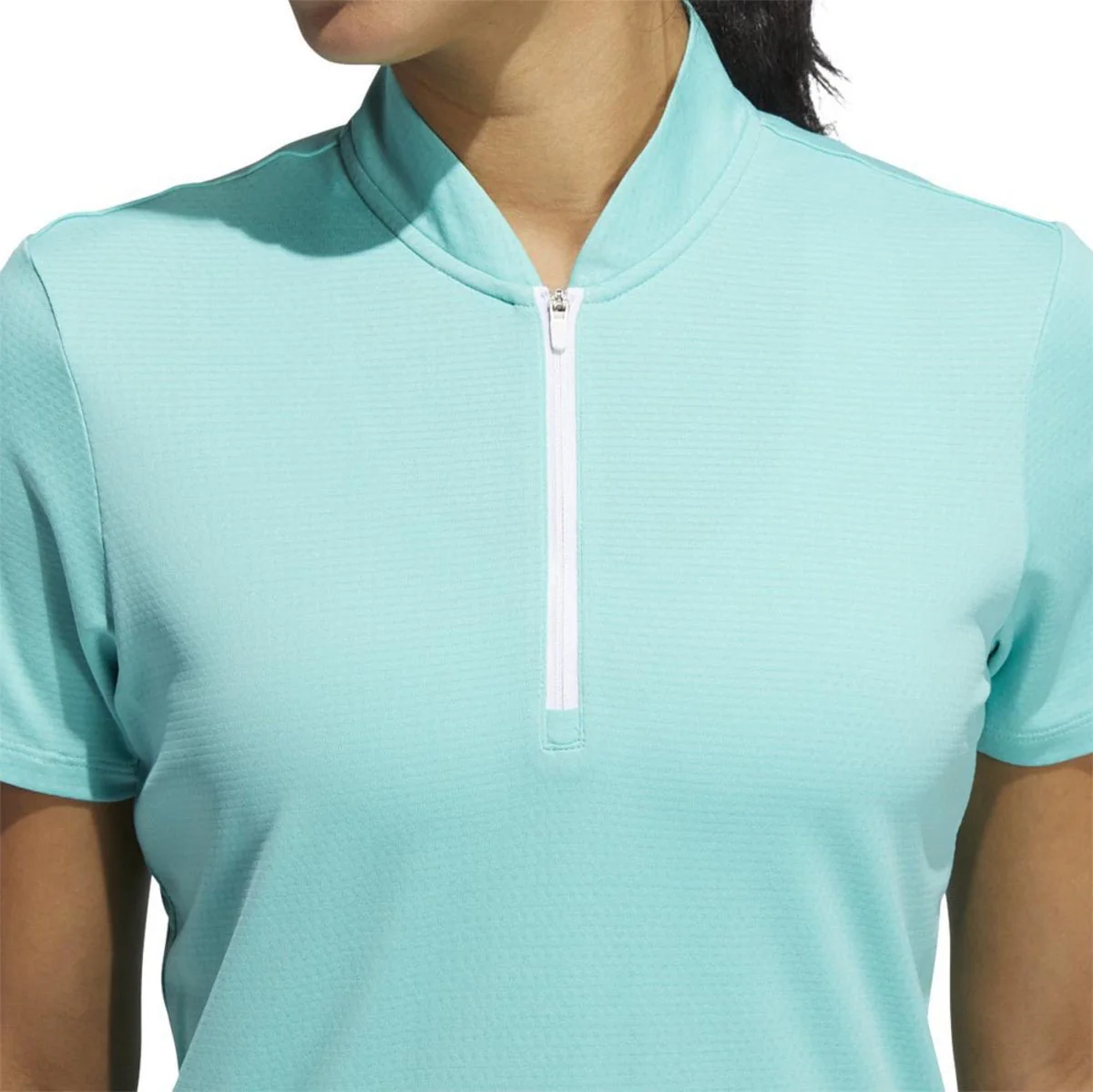 Adidas Women's HEAT.RDY Zip Polo - Image 3