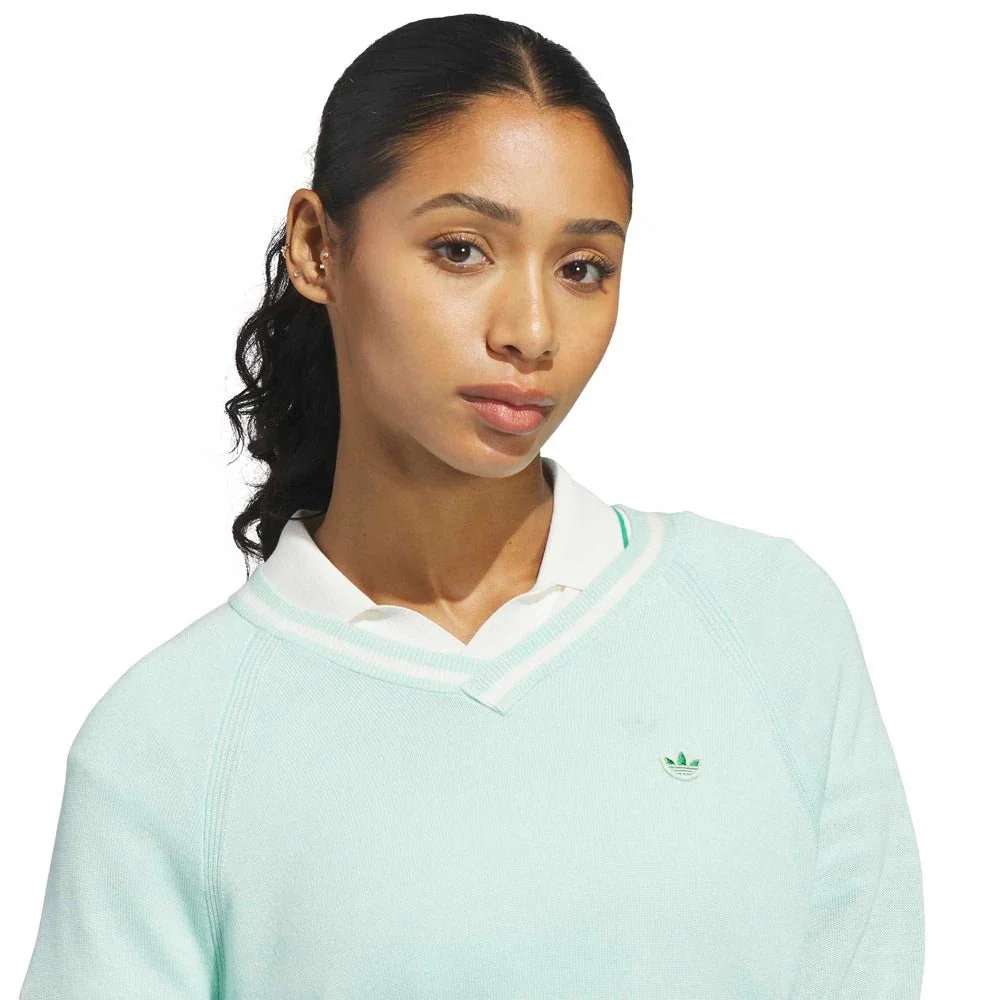 Adidas Women's Originals Cashmere Blend Golf Sweater - Image 4