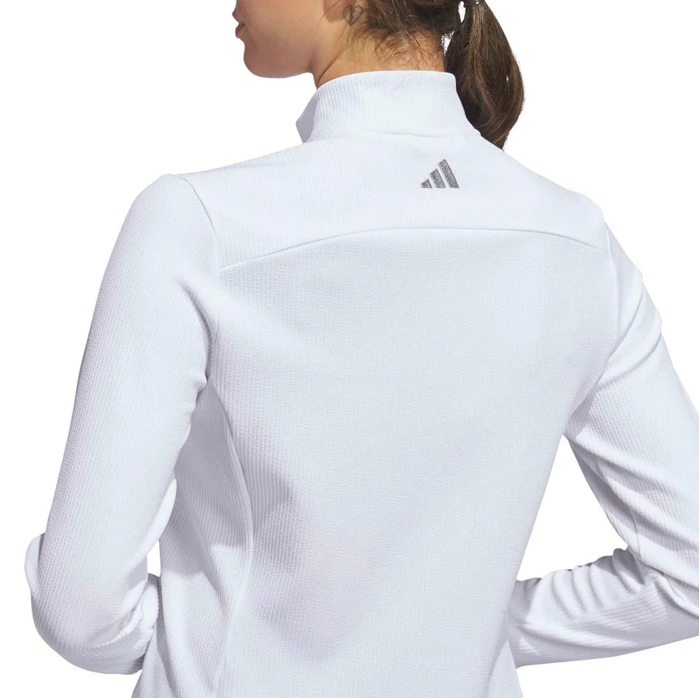 Adidas Women's Performance Texture Full-Zip Golf Jacket - Image 15