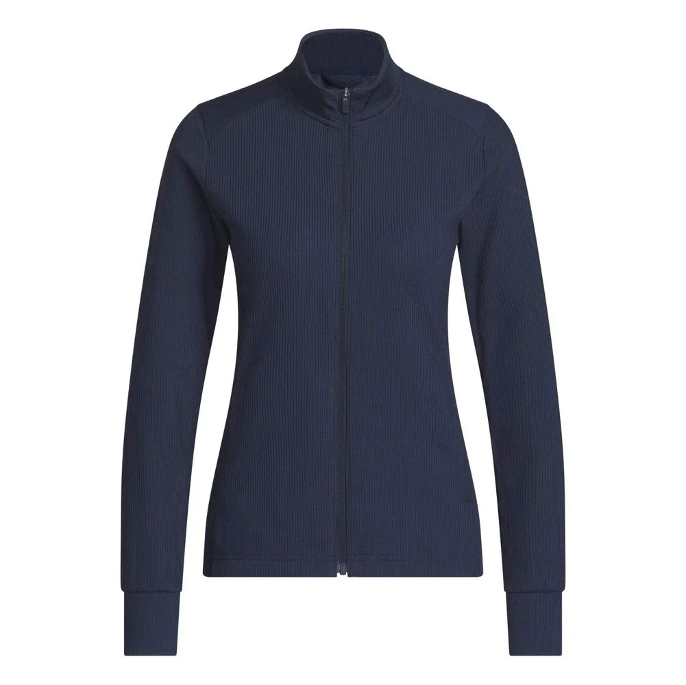 Adidas Women's Performance Texture Full-Zip Golf Jacket - Image 6