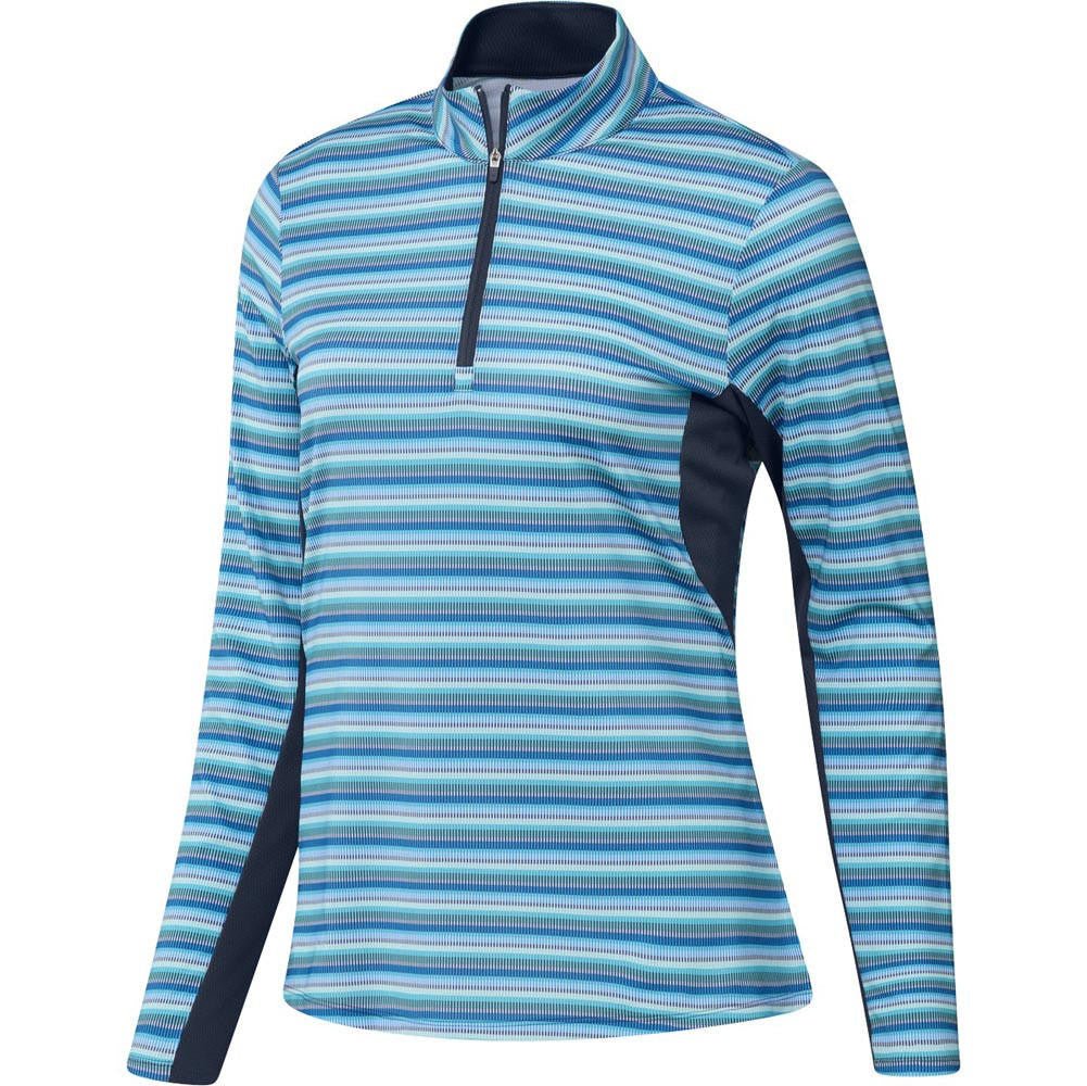 Adidas Women's Printed Sun Protection 1/4 Zip - Image 3