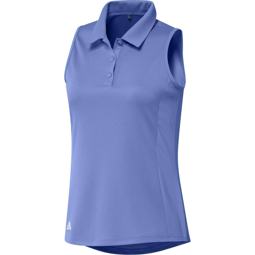 Adidas Women's Texture Sleeveless Polo - Image 3