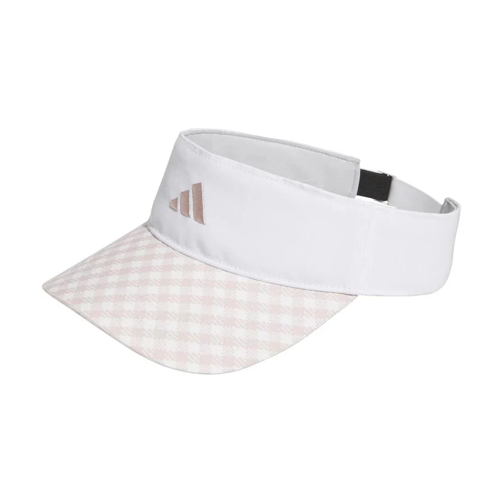 Adidas Women's Tour Gingham Golf Visor