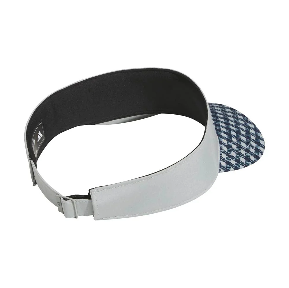 Adidas Women's Tour Gingham Golf Visor - Image 6