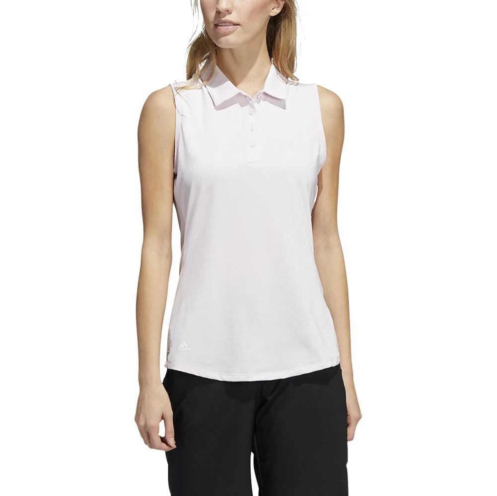Adidas Women's Ultimate 365 Solid Sleeveless Golf Polo