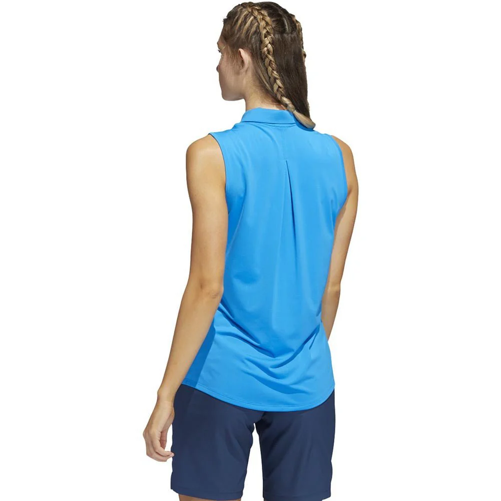 Adidas Women's Ultimate 365 Solid Sleeveless Golf Polo - Image 6