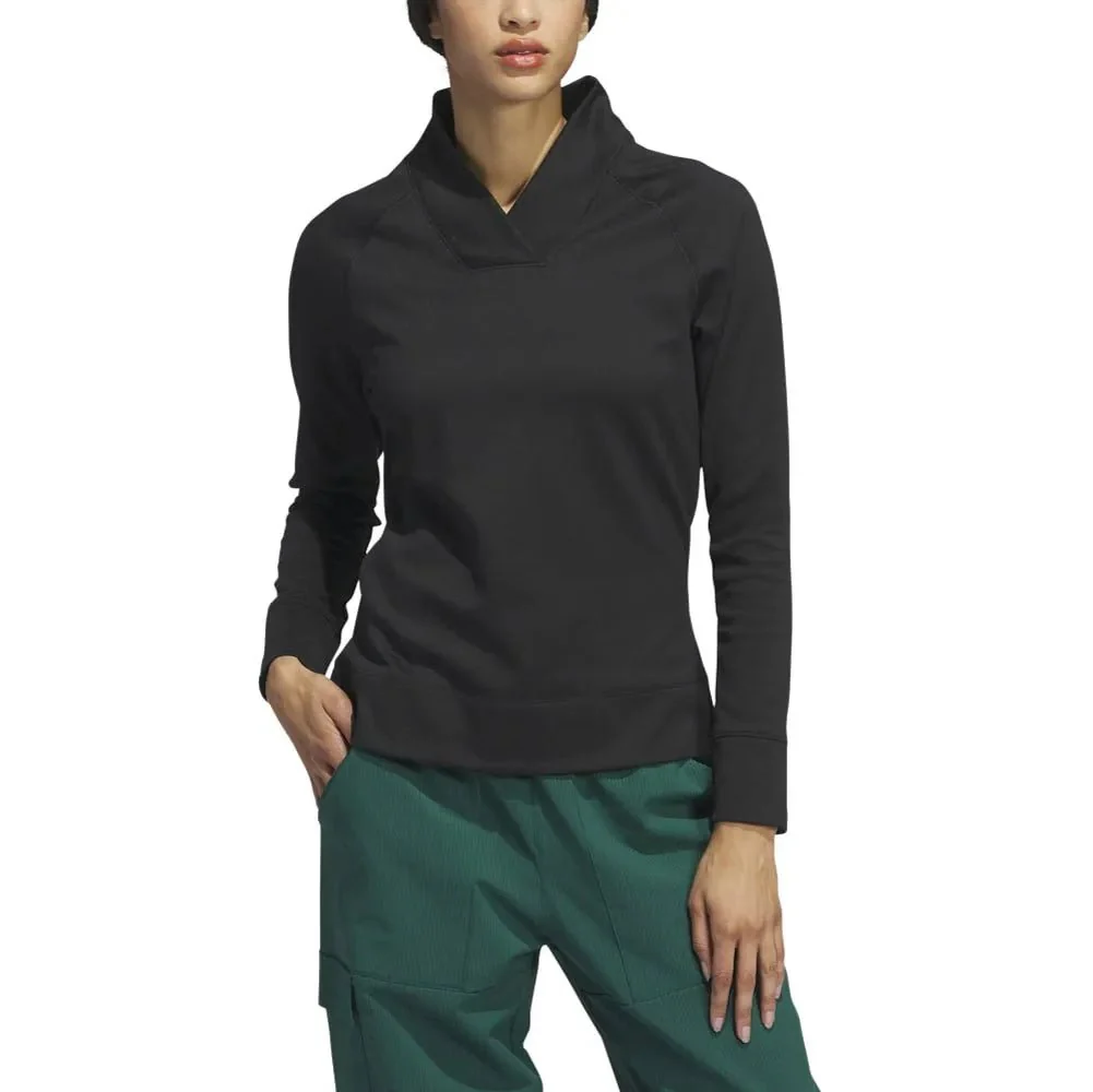 Adidas Women's Ultimate365 COLD.RDY Crossover Mock Golf Pullover