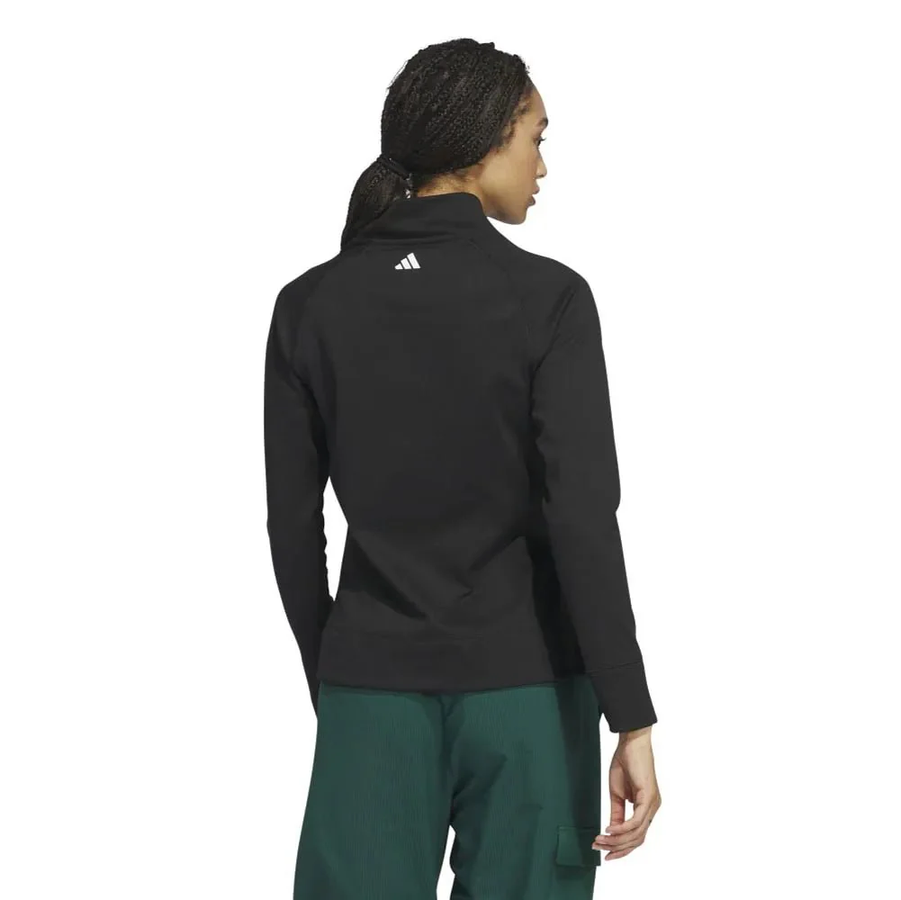 Adidas Women's Ultimate365 COLD.RDY Crossover Mock Golf Pullover - Image 2