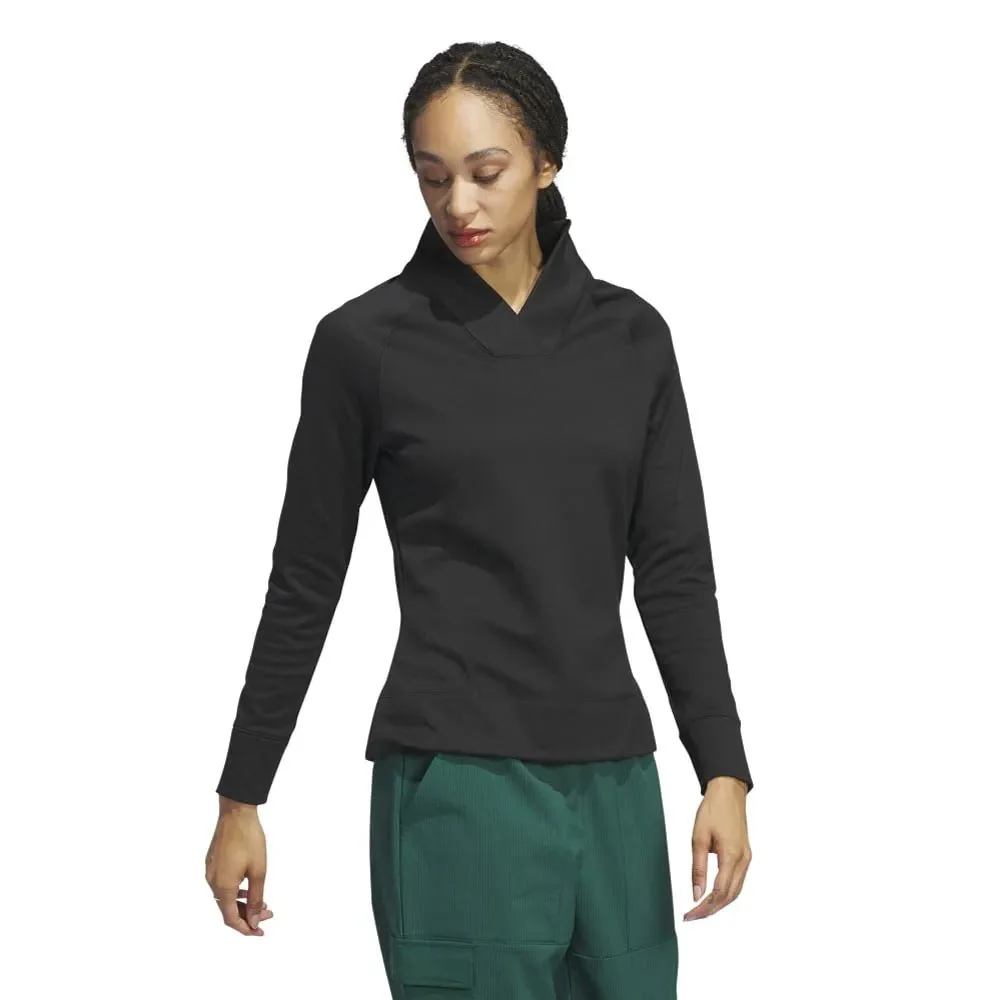 Adidas Women's Ultimate365 COLD.RDY Crossover Mock Golf Pullover - Image 3
