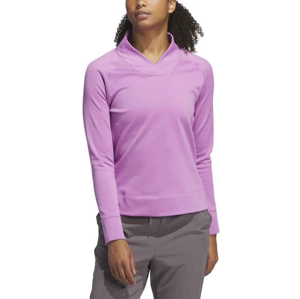 Adidas Women's Ultimate365 COLD.RDY Crossover Mock Golf Pullover - Image 6