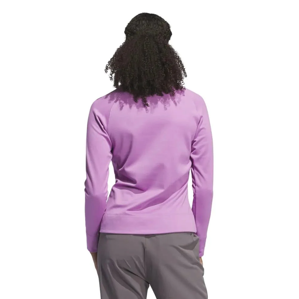 Adidas Women's Ultimate365 COLD.RDY Crossover Mock Golf Pullover - Image 7