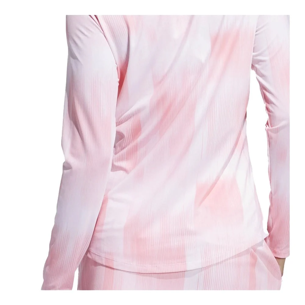 Adidas Women's Ultimate365 Printed 1/4 Zip Golf Mock - 2024 - Image 14