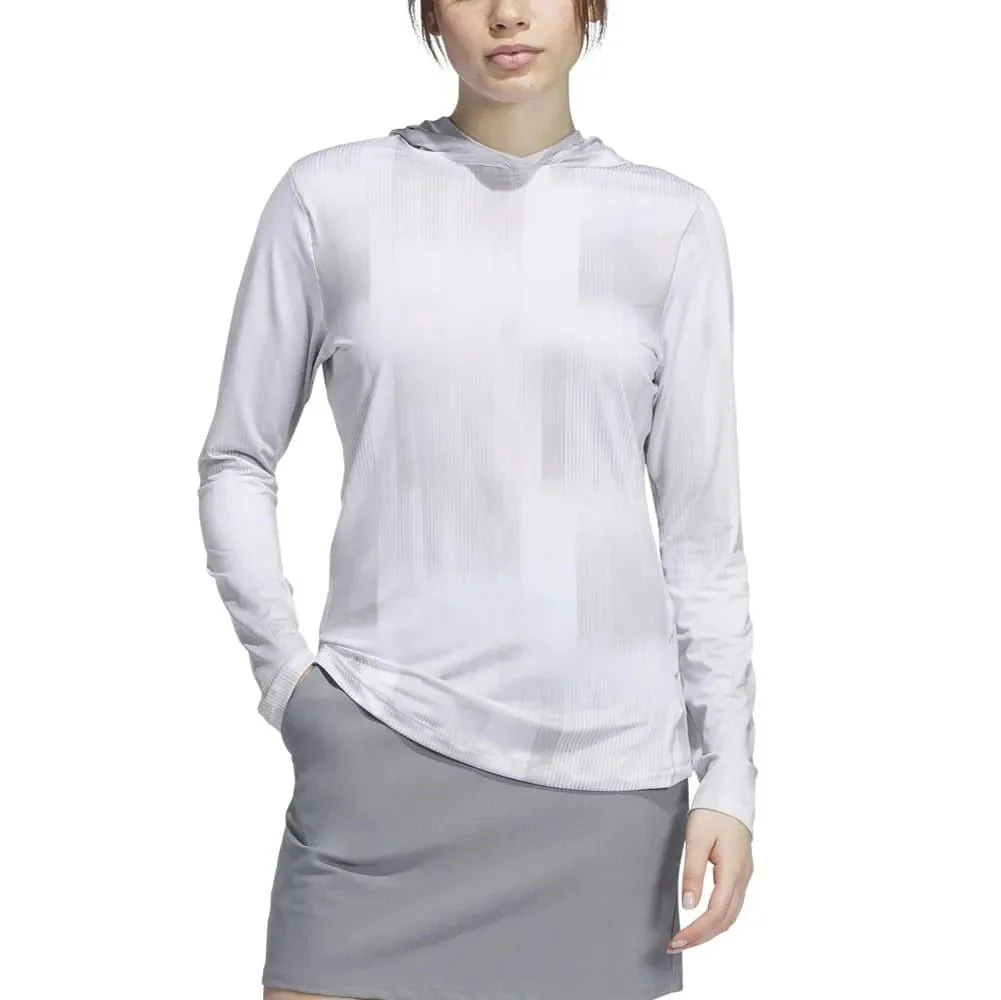 Adidas Women's Ultimate365 Printed Golf Hoodie - Image 11