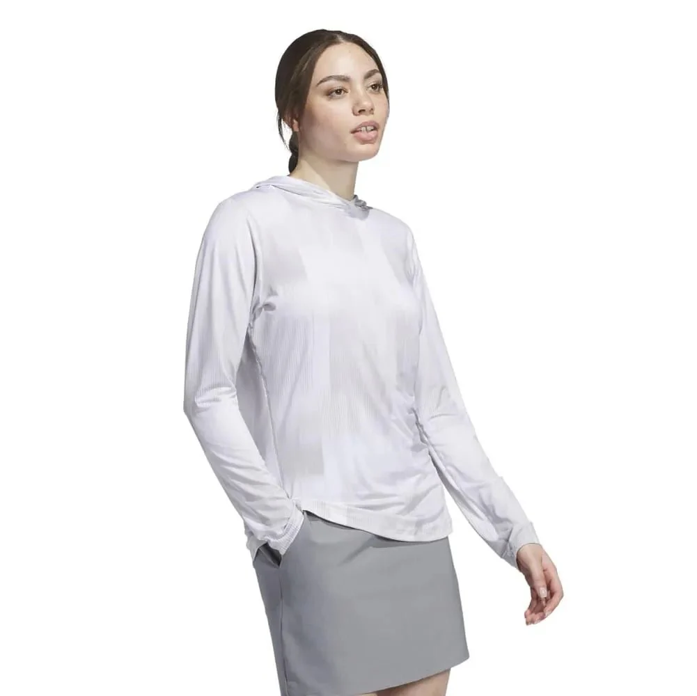 Adidas Women's Ultimate365 Printed Golf Hoodie - Image 13