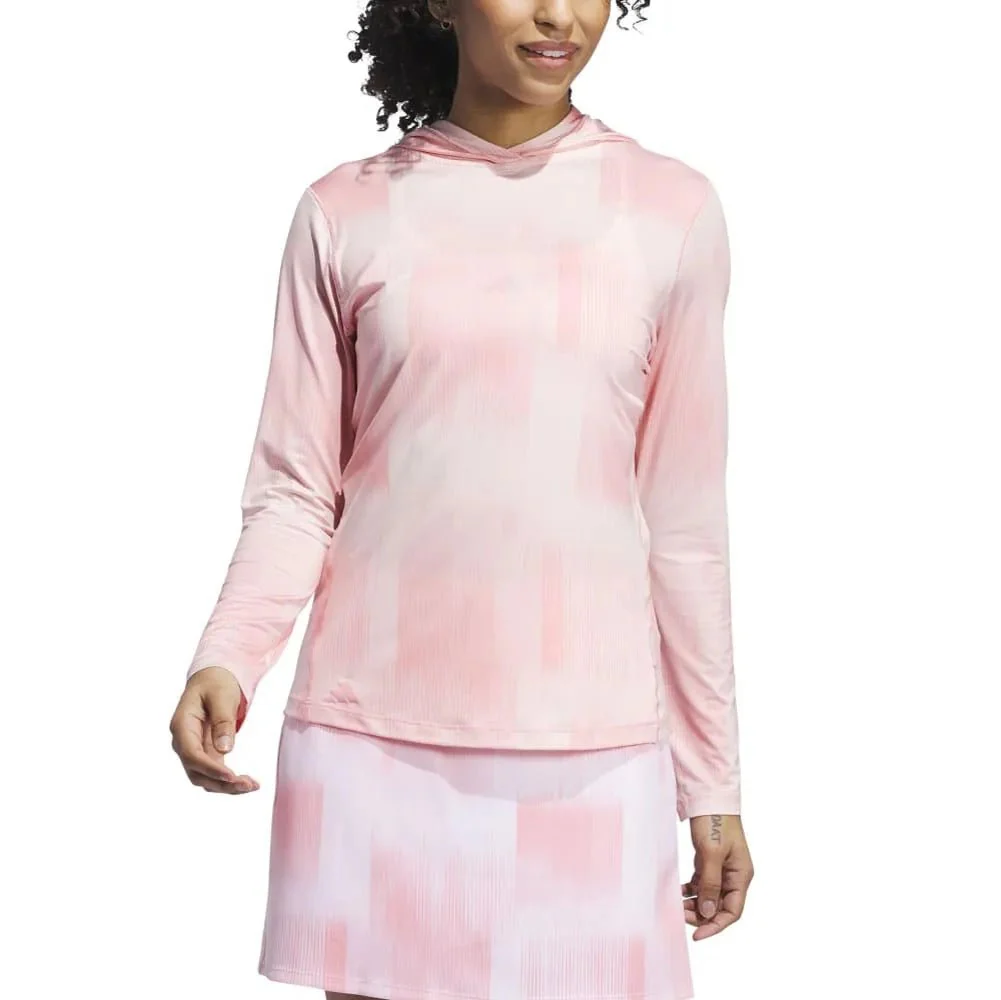 Adidas Women's Ultimate365 Printed Golf Hoodie - Image 6
