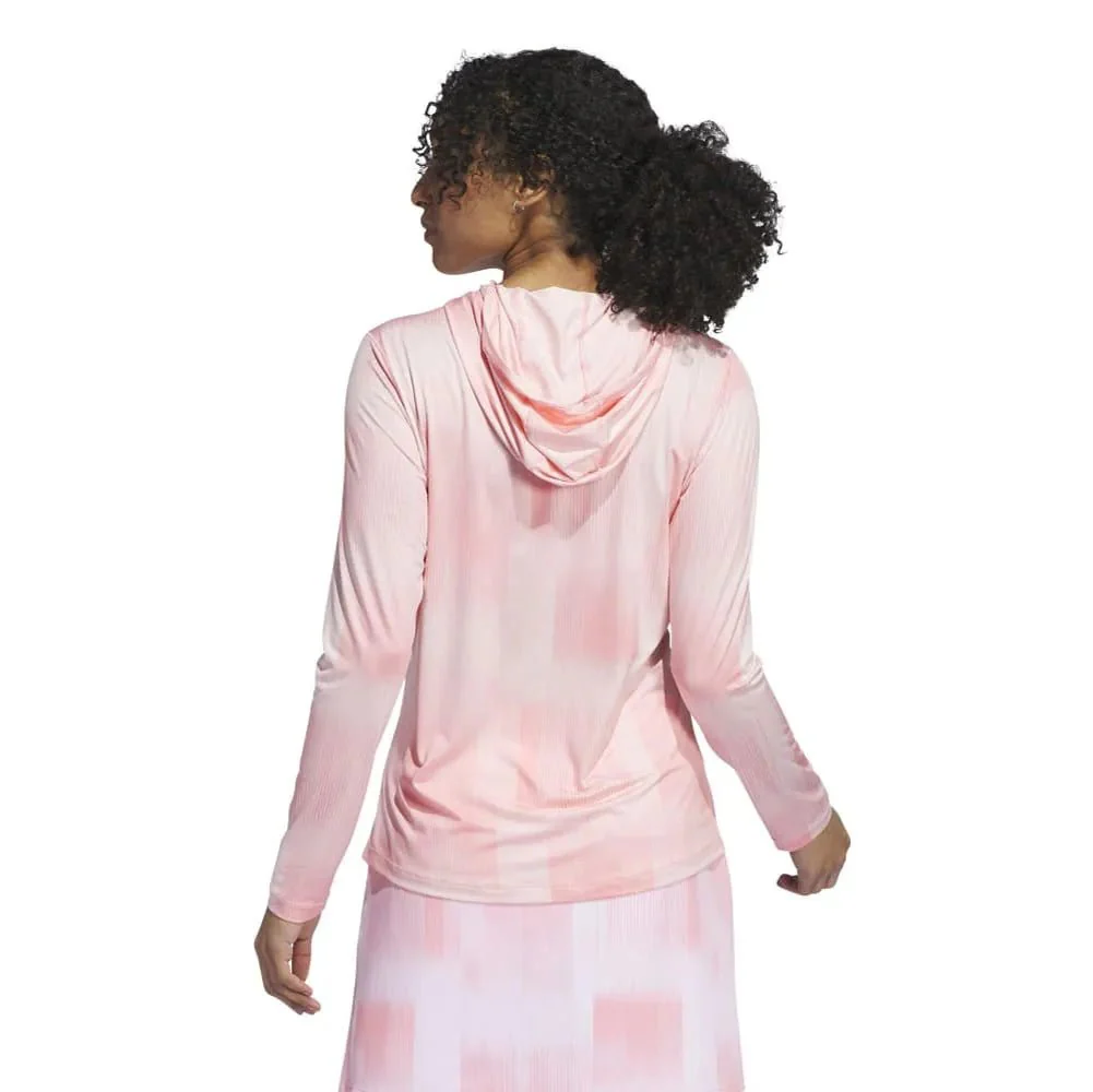 Adidas Women's Ultimate365 Printed Golf Hoodie - Image 7