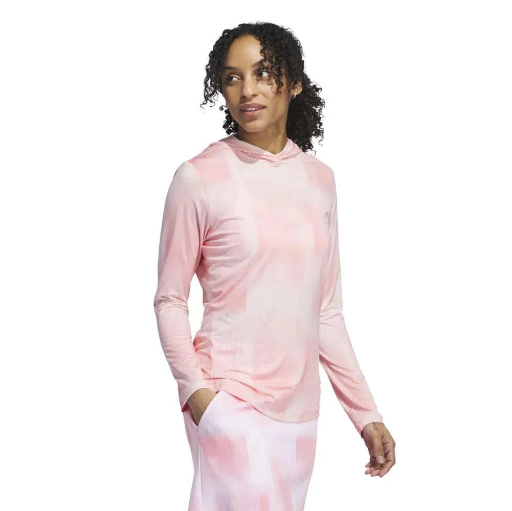 Adidas Women's Ultimate365 Printed Golf Hoodie - Image 8