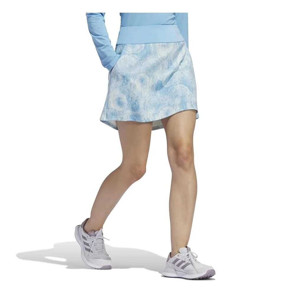 Adidas Women's Ultimate365 Printed Golf Skort - 16 Inch - Image 3