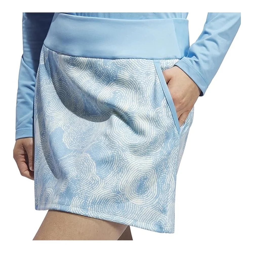 Adidas Women's Ultimate365 Printed Golf Skort - 16 Inch - Image 4