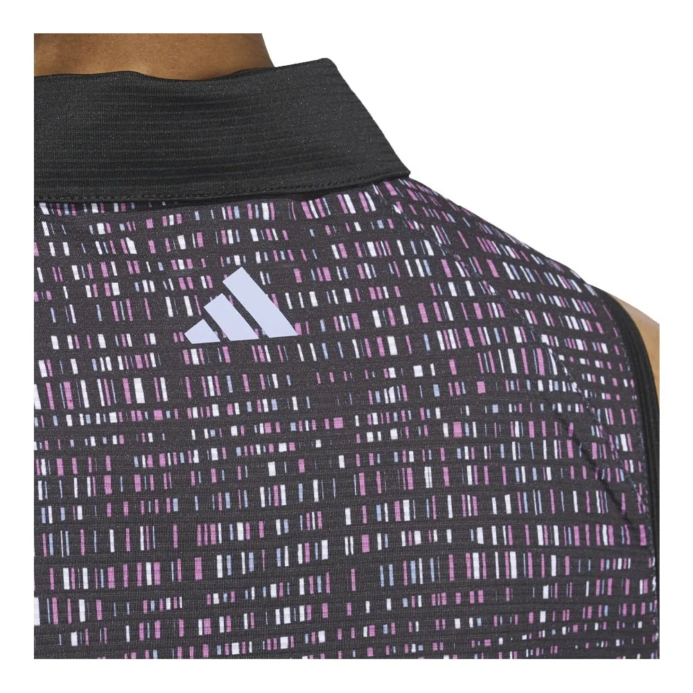 Adidas Women's Ultimate365 Printed Sleeveless Golf Polo - 2024 - Image 6