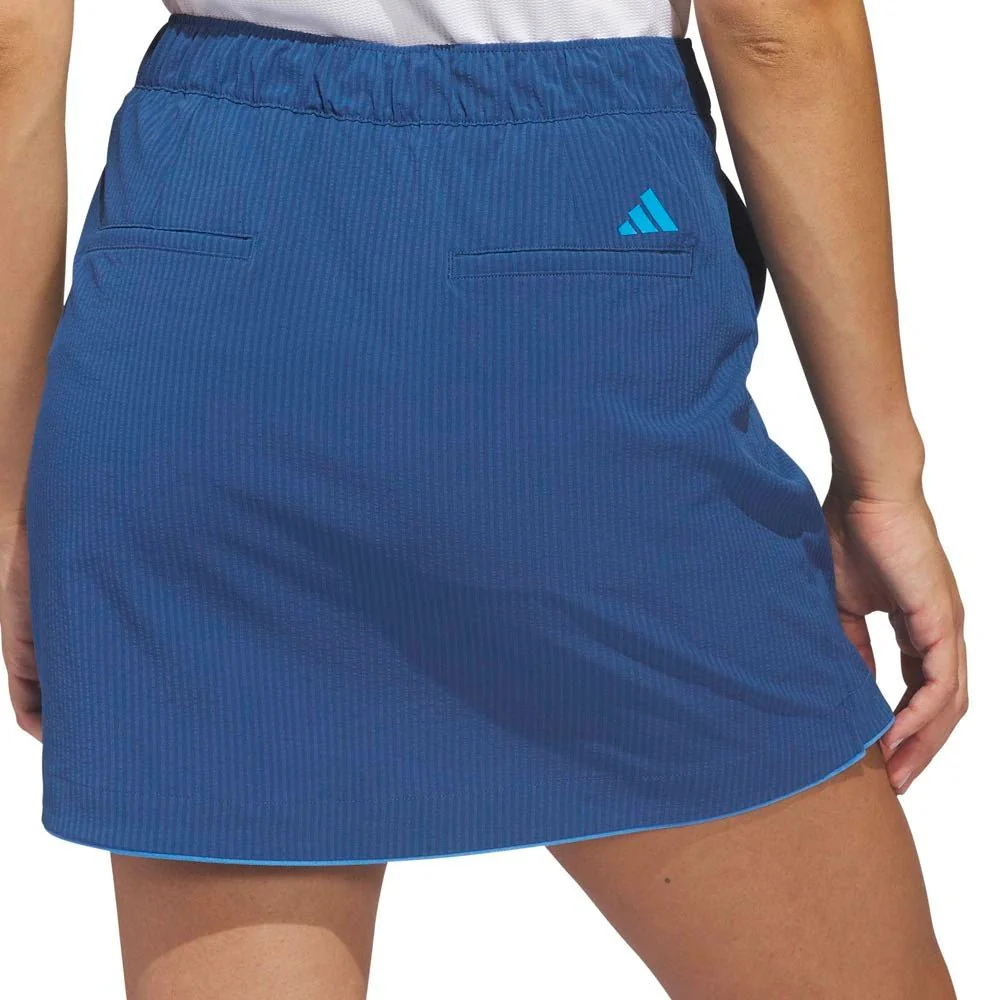 Adidas Women's Ultimate365 Seersucker Golf Skort - Image 10