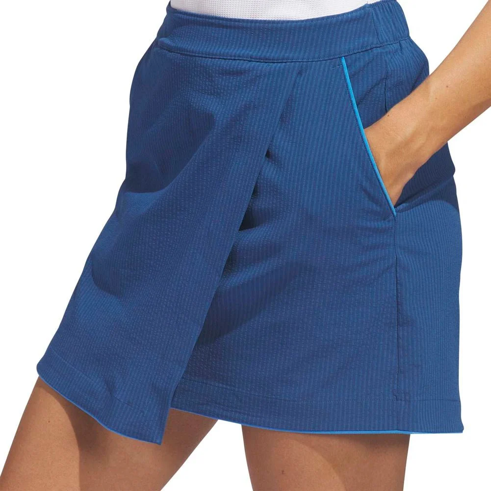 Adidas Women's Ultimate365 Seersucker Golf Skort - Image 9